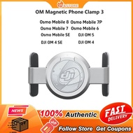 【Original new】DJI OM Magnetic Phone Clamp 3 for Osmo Mobile 8/7P/7/6  Osmo Mobile SE  DJI OM 5  DJI 