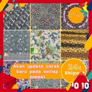 Borneo SARAWAK BATIK Fabric / Code: Swxy / Smooth BATIK Fabric / BATIK Glove Fabric / VIRAL BATIK Fa
