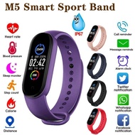 M5 Smart Sport Band Fitness Tracker Pedometer Heart Rate Blood Pressure Monitor Bluetooth Smart Watch For IPhone Xiaomi Android