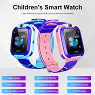 Q12B Children's Smart Watch Android Insert Card 2G Waterproof Remote Positioning GPS Locator Camera Call Anti-Lost Smart Wristba