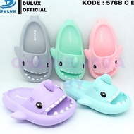 CODE W38R DULUX ADULT SANDALS SLOP CUTE SHARK 576B SIZE 364