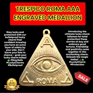 TRESPICO ROMA ENGRAVED MEDALYON