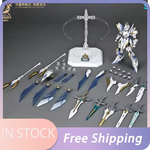 In Stock Original Snaa Hg 1/144 Sc-009 Divine Invoker-Percival Deluxe Edition Model Kit The Round Ta