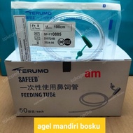 feeding tube no fr 8fr 5fr 35 terumo/ngt terumo/selang makan - 5/100