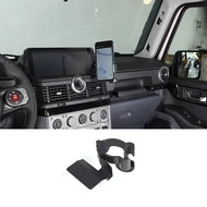 For INEOS Grenadier 2020-2024 Carbon steel Car Mobile Phone Bracket Multi-Functional Navigation Brac