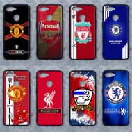 The Oppo F9/F9 pro Case Uses The Same Football Club Pattern Soft Edge Hard Back Carrying TPU Not Scr