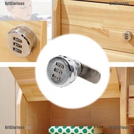 ArtGlorious 1PC 3 Digit Combination Drawer RV Digital Alloy Mail Box Cam Lock Cabinet Post