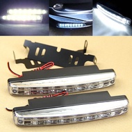 Car Universal 8led Daytime Running Lights Led Daytime Running Lights Car Universal 8led Daytime Runn
