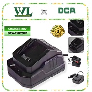 DCA 20V 2.0A Fast Charger/DCA Charger/Bateri/Battery/20V Battery