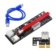 YY.Home PCI-E Riser Board PCI-E 1x to 16x Extender Adapter USB 3.0 GPU Riser Card with multiple Interface