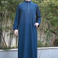 ✿▥Jubah ibadat Muslim Pakaian Pakistan lelaki Pakaian Arab jubah lelaki Dubai jubah putih Hui pakaian Arab Saudi