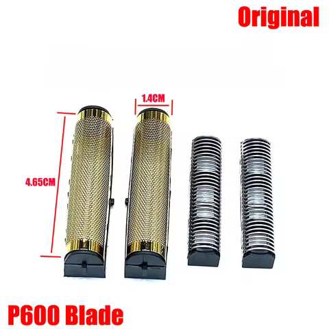 Original Razor Shaver Professional Hair Clipper Blade Mesh Set for Pop Barbers P600 M7 Replaceable 0