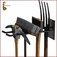[kokiya] Garden Tool Storage Rack Hanging Heavy Duty Storage Shelf Yard Tool Holder for