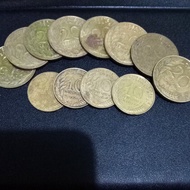 8 keping 20 cent 4 keping 10 cent koin Francis