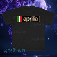 Brand New Shirt APRILIA RACING Logo 1 T-Shirt Logo T-Shirt Interesting Size S to 5XL