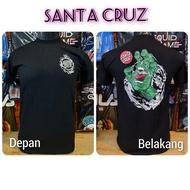 Tshirt Santa Cruz Hand Baju Shirt Tshirt Lelaki Perempuan Viral Murah Cotton Borong READY STOCK