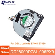 For DELL Latitude E7440 E7420 DC5V 0.40A 4-PIN CPU Fan EG50050S1-C031-S9A EG50050S1-C032-S9A DC28000