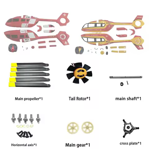 RC ERA C190 RC Helicopter Spare Parts Box Cover Spindle Blade Main Board, etc