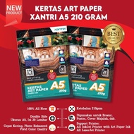 Kertas Photo Art Paper A4 A5 120gsm 120 gsm Print Double Side 50 sheet Art Karton Xantri Original Br