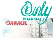 Paracil Paracetamol 500mg tablet 10X10 tablet (10x10s)