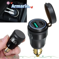 ARMARIO Car Charger  Ducati Motorcycle Portable For BMW Quick Charge