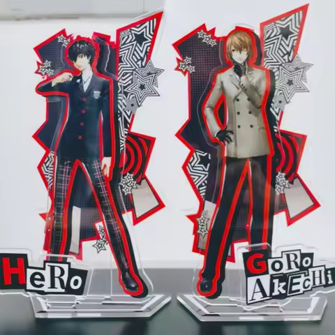 Original SEGA PERSONA5 Royal Acrylic Stand Ornament ATLUS Gaming Peripheral Amamiya Ren Collection T