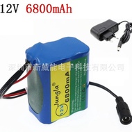 18650 Lithium Battery 3S2P 12V 6800mah Rechargeable Battery Lithium Battery Pack with BMS+Charger