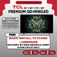 【FREE BASIC INSTALL】TCL 2025 C6K ( 55" / 65" / 75" / 85") | QD-Mini LED | 144hz | Google Smart TV | 