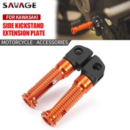 Front Foot Pegs Pedals Footrest For KAWASAKI Z125 250 300 NINJA 250 300 400 650 1000 ZX-6R ZX-9R ZX-