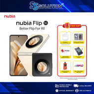 Nubia Flip 5G 20(8+12)GB+256GB I 6.9" 120Hz Internal Display I 50MP AI Dual Camera I Battery 4310mAh