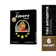 (Kemasan Baru) Tissue Magic Lovers for Men 1 Pack Isi 6 Sachets | Tissue Super Magic Man | Tisu Magi
