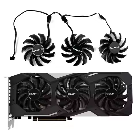 Cooling 4PIN 78MM PLD08010S12HH RTX2060 Super Gaming for Gigabyte RTX 2060 2070 2080 RTX 2080 Ti WIN