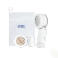 [ATOJET] Shower Head+Filter Element 3 Pcs Purify Water Quality/Travel Mini Shower Head Refill Pack B