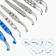 Ophthalmic Massaging Forceps Tweezers Cosmetic Plastic Instruments Titanium Stainless Steel Forceps