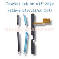 TOMBOL BUTTON SET ON OFF VOLUME REALME C20/C21/C11 2021