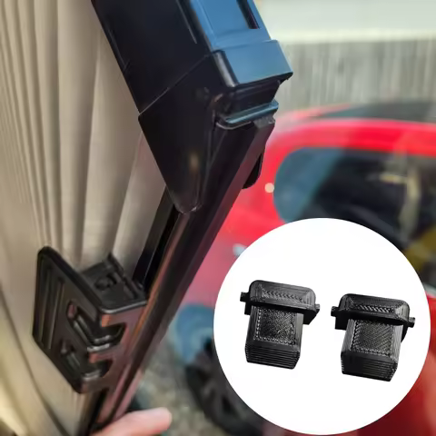 1Pair RV Camping Vehicle Cab Louver Hinge Repair Kit for Bailey Ducato Remifront Motorhome Cab Blind