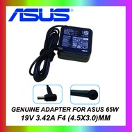 ASUS Original 65W Laptop Charger Adapter 19V 3.42A 4.5*3.0mm For Asus BU401LA BU401LG B551LA B551LG 