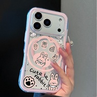Cute Cartoon Rabbit Casing iphone 17 Pro Max 13 Pro Max15 Plus 11 14 Pro Max 13 Pro Max 14 Plus 15 P