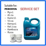 (Oil Filter 00R01 +Lubrimaxx 20W50-4L Engine Oil) PERODUA MYVI ATIVA AXIA All Perodua Model