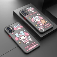 Anime Cartoon My Melody Pochacco Matte Shock Proof Skin Feel Phone Case For OPPO REALME GT NEO 2 GT2