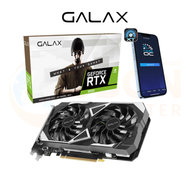 VGA การ์ดจอ GALAX GeForce RTX 3050 6GB EX GDDR6 96-bit ประกันศูนย์ 3 ปี
