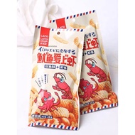 Lang Lang Crisp 鱿鱼爱上虾 28g 薯片 鱿鱼酥 虾条 双重食感 Squid Shrimp 009snacks