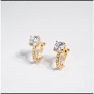 ADULT EARRINGS FULL GEM CLIP BGL