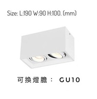 Box light 明裝盒仔燈 x4
