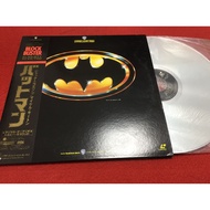 Batman-Michael Keaton Jack Nicholson Tim Burton 12 Inch 2LaserDisc B3.1