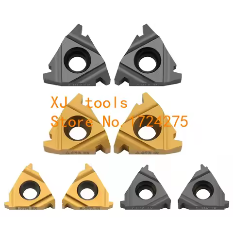 16ER 16IR 22ER 22IR TR 1.5 2 3 4 5 6 Carbide CNC Lathe Thread cutting blade PVD+CVD coated high qual