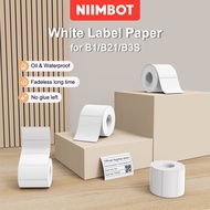 Niimbot B1/B21/B31/B3S White Label Printer Sticker Paper Food Label Caking Label Waterproof Label