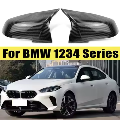 Suitable for BMW 1234 Series X1/F20F22F30F32 Carbon Pattern Replacement ABS Horn Style Modified Rear