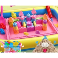 Kinetic sand toy set for children