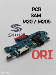 CONNECTOR CHARGER SAMSUNG M20 M205 + MIC ORI PAPAN KONEKTOR CAS PCB BOARD CASAN SAMSUNG M20 M205 ORI